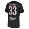 Jalkapallo Pelipaidat/Peliasut Paris Saint-Germain Zaire-Emery 33 Jordan Neljäspelipaita 2025-26